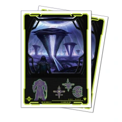 Ultra Pro - Edge of Eternities - APEX Deck Protector Sleeves - Black Mystic